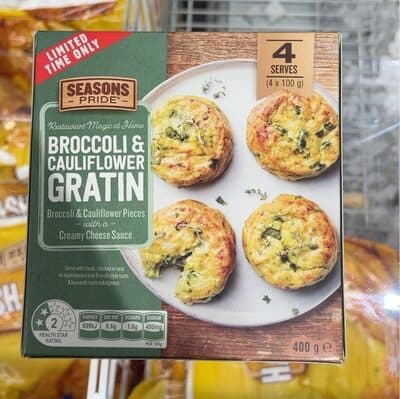 Broc And Cauliflower Gratin