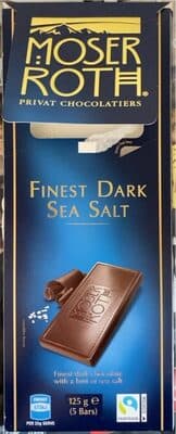 Finest Dark Sea Salt Chocolate