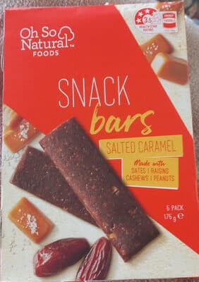 Snack Bars Salted Caramel