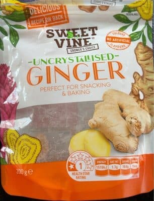 Uncrystallised Ginger