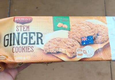 Stem Ginger Cookies