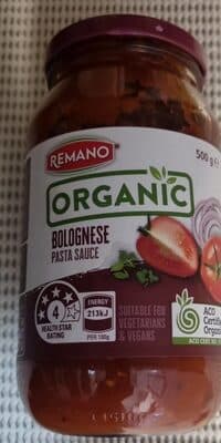 Organic Bolignese Pasta Sauce