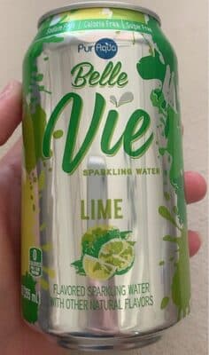 Lime Flavored Sparkling Water