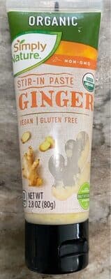 Stir-in Paste Ginger