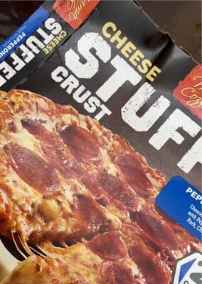 Pepperoni Cheese Stuffed Crust Pizza