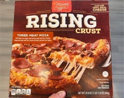Three Meat Pizza Rising Crust