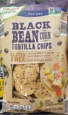 Black Bean Corn Tortilla Chips