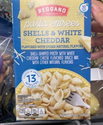 Shells and White Cheddar