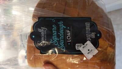 Square Sourdough Loaf