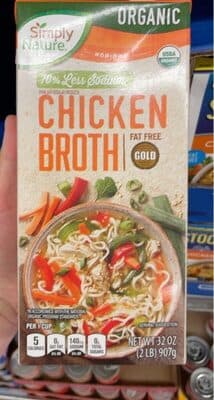70% Less Sodium Chicken Broth