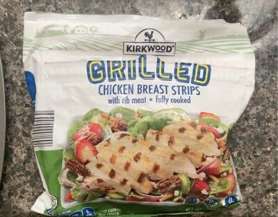 Grilled Chicken Breast Strips