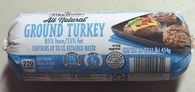 All Natural Ground Turkey