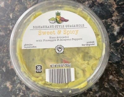 Pineapple Poblano Restaurant-Style Guacamole