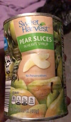 Pear Slices In Heavy Syrup