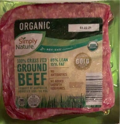 100% Grass Fed Ground Beef