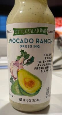 AVOCADO RANCH DRESSING, AVOCADO RANCH