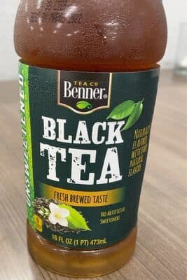 Unsweetened Black Tea