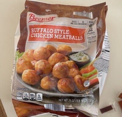 Buffalo Style Chicken Meatballs