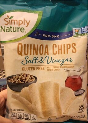 Salt & Vinegar Quinoa Chips