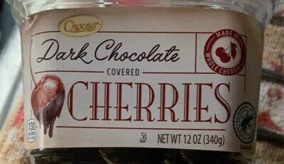 Dark Chocolate Covered Cherries
