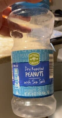 Dry Roasted Peanuts With Sea Salt