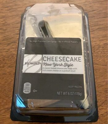 New York style cheesecake I don’t know what I was