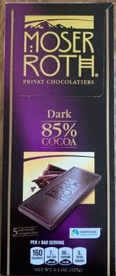 Dark 85% cocoa