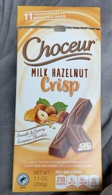 Choceur Milk Hazelnut Crisp