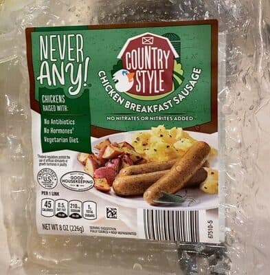 Apple Maple Chicken Breakfast Sausage