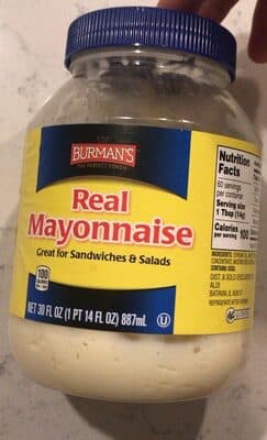 Real mayonnaise