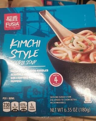Kimichi style noodle