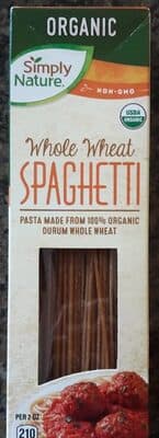 Whole Wheat Spaghetti