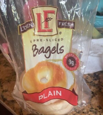 Pre-Sliced Bagels