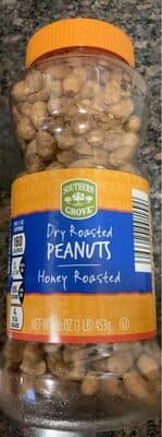 Dry Roasted Peanuts, Honey Roasted