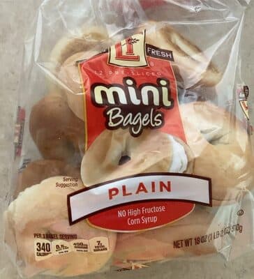 Pre-Sliced Mini Bagels