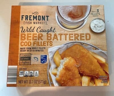 Wild Caught Beer Battered Cod Fillets