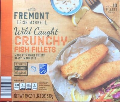 Wild Caught Crunchy Fish Fillets