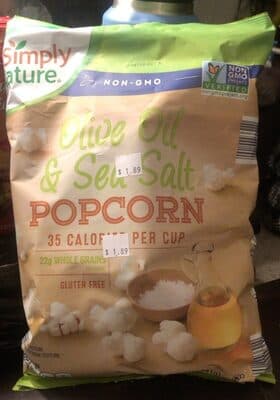 Olive Oil & Sea Salt Popcorn