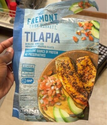 Tilapia Skinless, Boneless Individually Wrapped Fillets