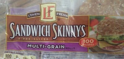 Multi-grain Sandwich Skinnys