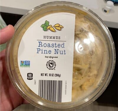 Roasted Pine Nut Hummus
