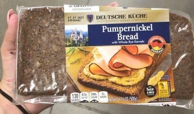 Pumpernickel bread