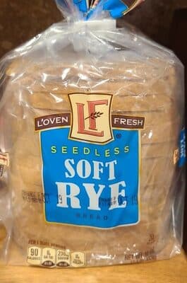 Seedless Soft Rye Bread