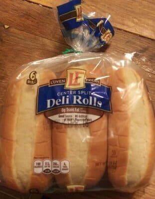 Center Split Deli Rolls