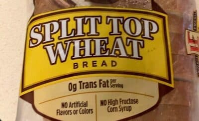 Split Top Wheat Bread