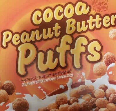 Cocoa Peanut Butter Puffs