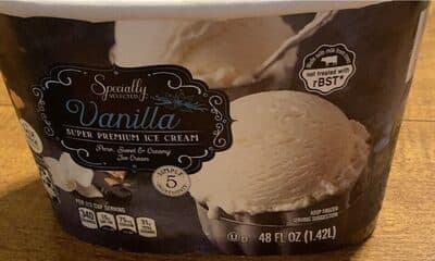 Vanilla Super premium Ice Cream