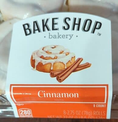 Bake Shop Cinnamon Rolls
