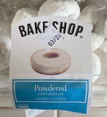 Powdered Mini Donuts