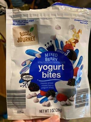 Mixed Berry Yogurt Bites